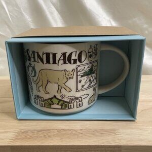 New in Box Starbucks Santiago Chile Been There Series Series 14 Oz Mug